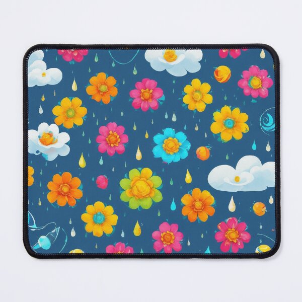 Item preview, Flower and rain drops art design designed and sold by designsbynino.