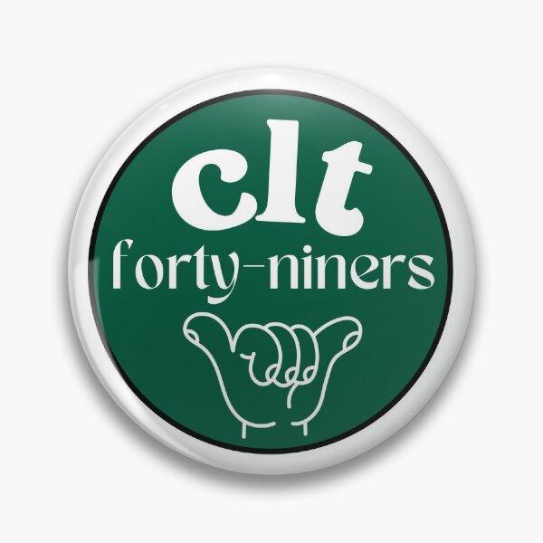 'CLT 49ers - pick axe' Pin for Sale by callijames8