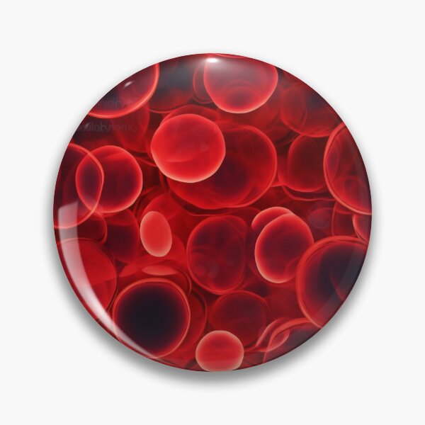 Item preview, Red Blood Cell Pattern designed and sold by StickeryPickery.