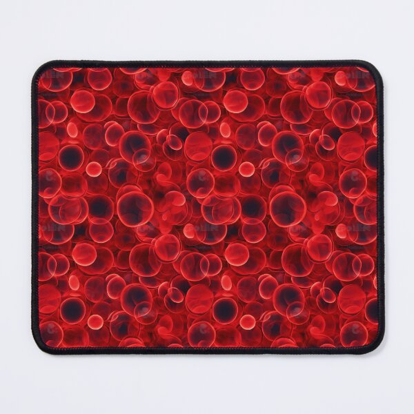 Item preview, Red Blood Cell Pattern designed and sold by StickeryPickery.