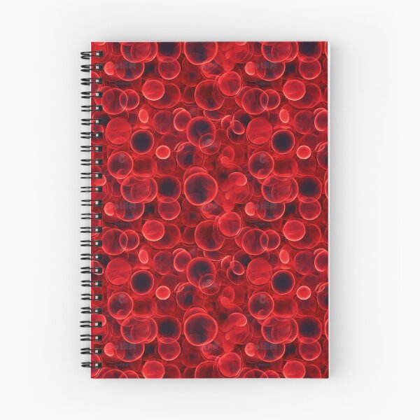 Item preview, Red Blood Cell Pattern designed and sold by StickeryPickery.