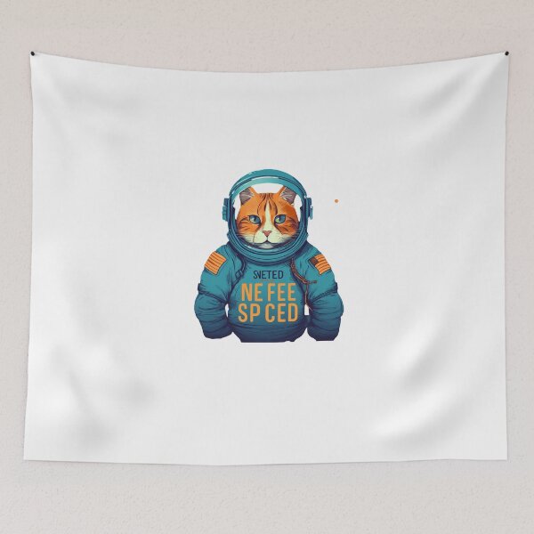 Item preview, Funny Space Cat - I Need Space designed and sold by lessyun.