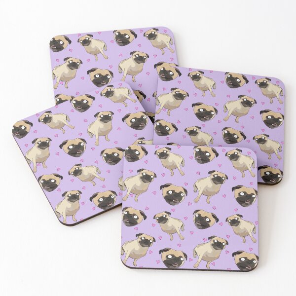 Item preview, Bailey the Pug designed and sold by FLUFFSforSTUFF.
