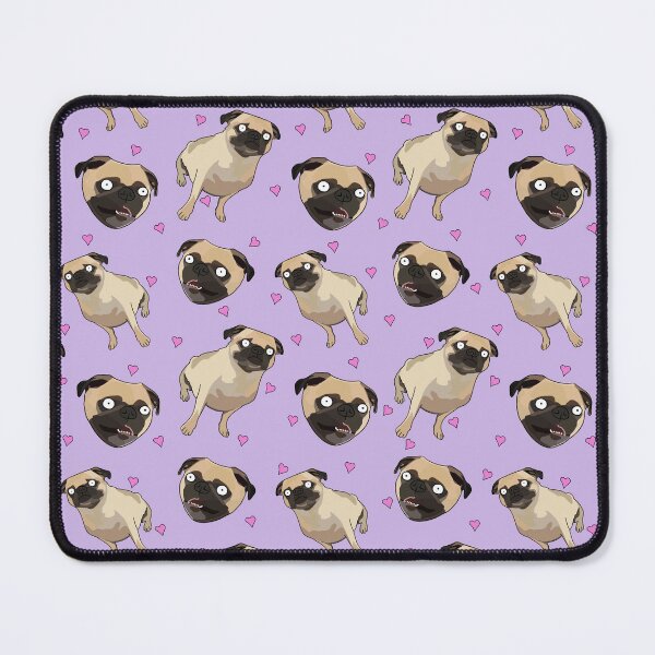 Item preview, Bailey the Pug designed and sold by FLUFFSforSTUFF.