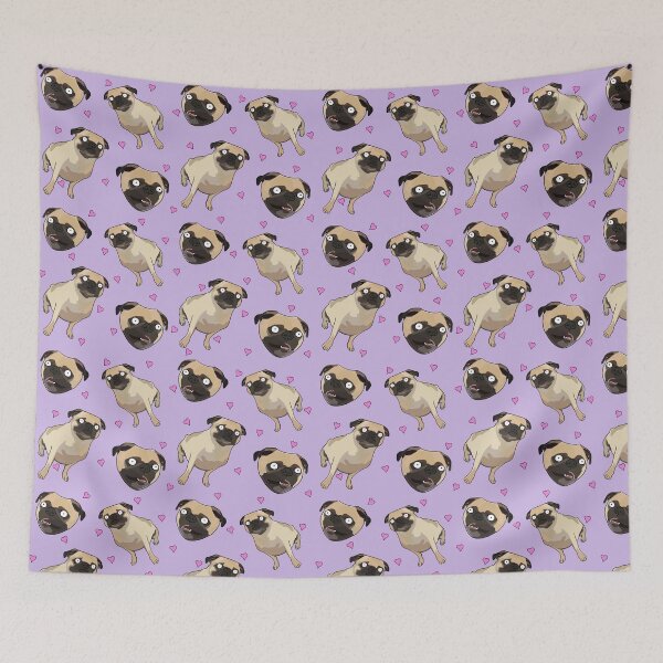 Item preview, Bailey the Pug designed and sold by FLUFFSforSTUFF.