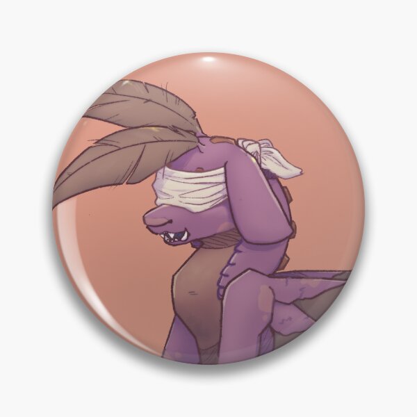Item preview, Brown blind wings of fire moth dragon  designed and sold by Aloe Wing.