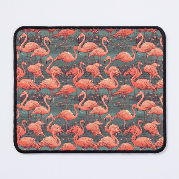 Item preview, flamingos in Water Detailed Pattern designed and sold by Leo Rolph.