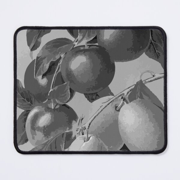 Item preview, Plums and Prunes Painting (Black and White) designed and sold by EcoscienceArt.