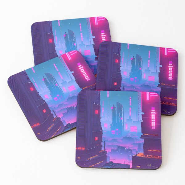 Item preview, Cyberpunk City 1 designed and sold by Muradi-tterns.