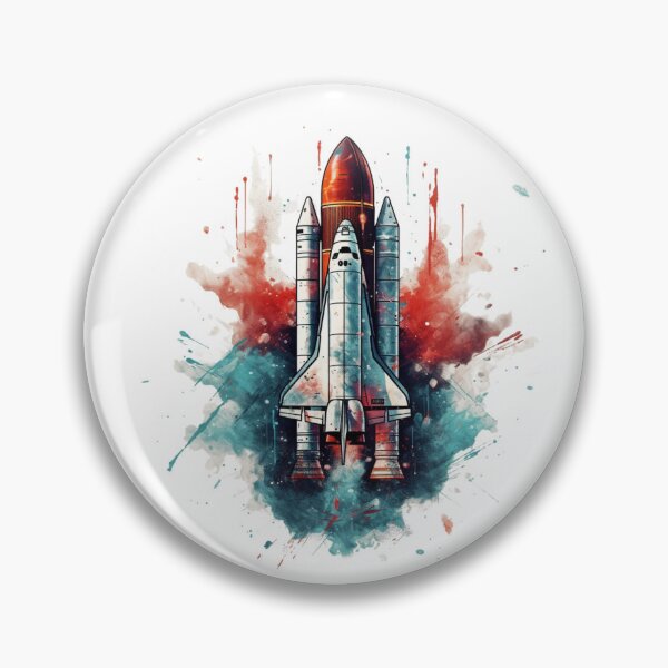 Item preview, Rocket Splash Digital art designed and sold by CustomDC.