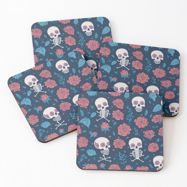 Item preview, Beautiful Skeletons and Roses Art Design designed and sold by designsbynino.