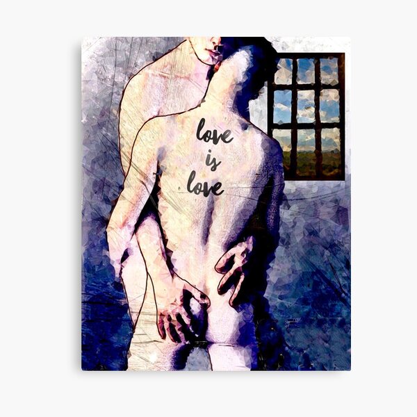 Love Is Love (Art) Canvas Print