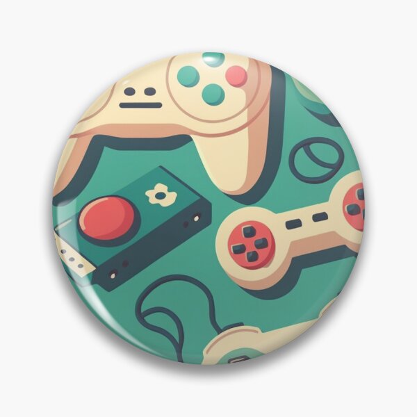 Item preview, Gamer Controllers Pattern designed and sold by UrbanChillz.