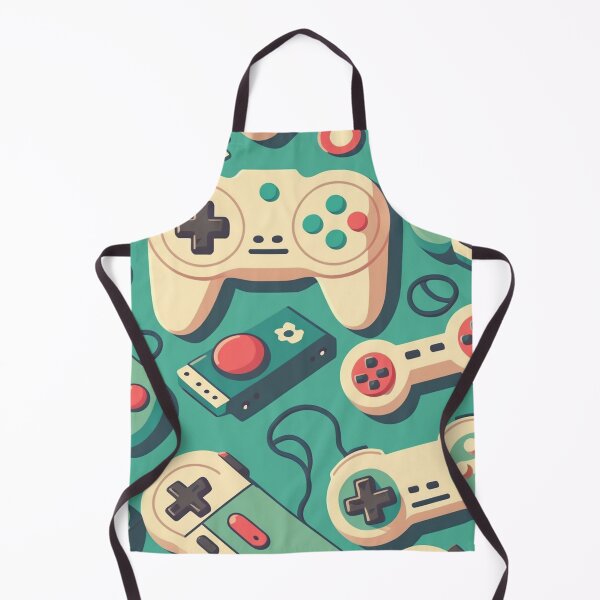 Item preview, Gamer Controllers Pattern designed and sold by UrbanChillz.