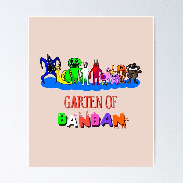 Garten Of Banban Characters SVG, Jumpscare, Banbaleena, Jumb