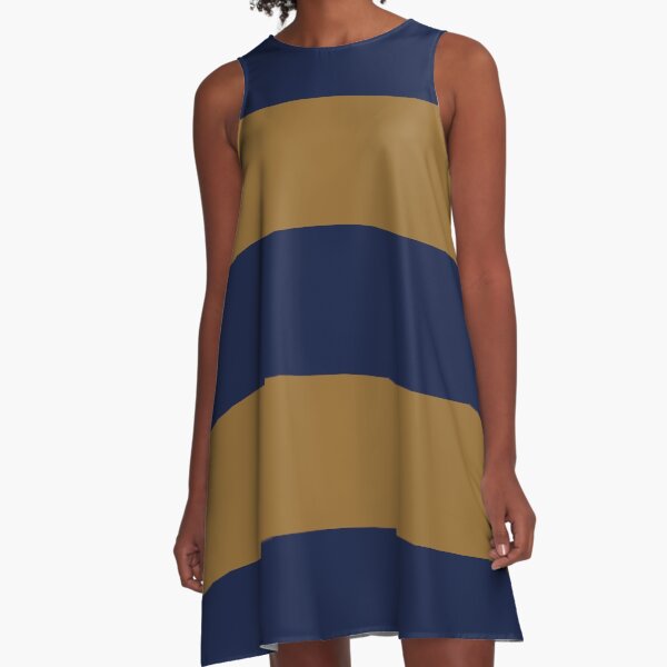 Item preview, Rowena Eagle House Colours Blue and Bronze Broad Stripes Uniform designed and sold by ArtCounts.