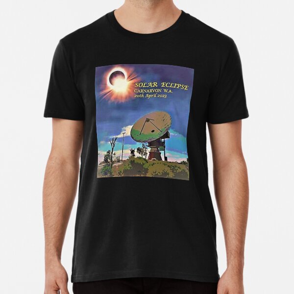 Item preview, Solar Eclipse Carnarvon 2023 designed and sold by bluegumleaf.