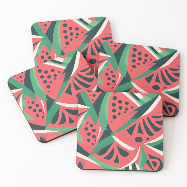 Item preview, Abstract Bold Watermelon Pattern designed and sold by Brainless Art.