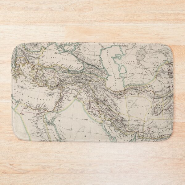 Item preview, Vintage Alexander The Great Map (1873) Macedonian Empire Atlas designed and sold by BravuraMedia.