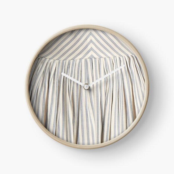 Women's traditional striped dress Clock