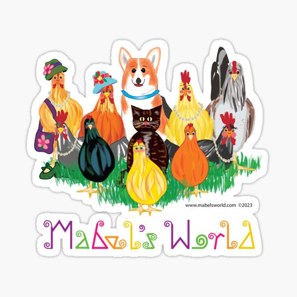 Mabel's World Sticker