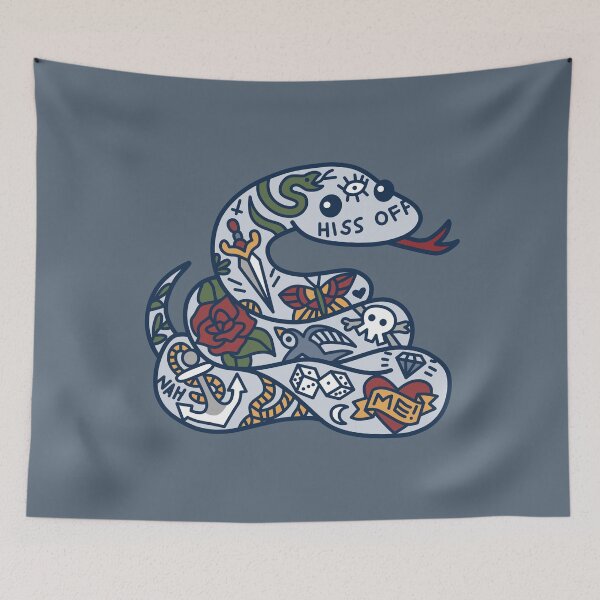 Item preview, Tattooed Snek designed and sold by CassandraDayArt.