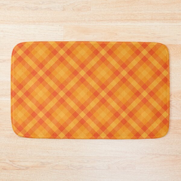Item preview, Gingham Checker Orange designed and sold by kpop lovers.