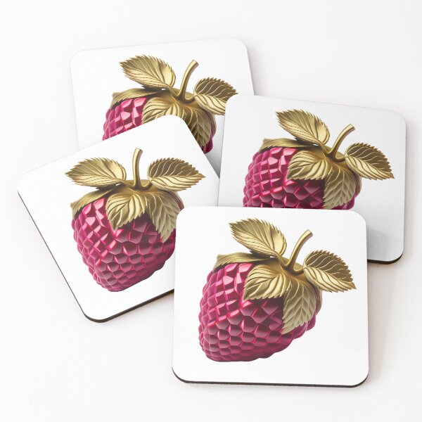 Item preview, Metal Raspberry Art designed and sold by CarrotStick.