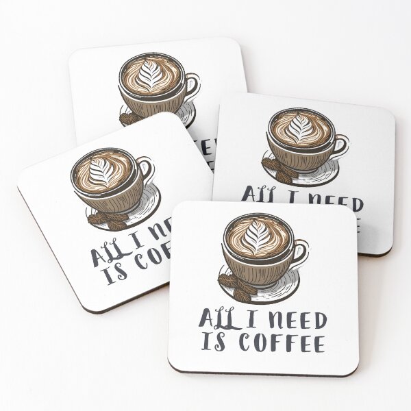 Item preview, All I need is coffee designed and sold by ARTSY900.