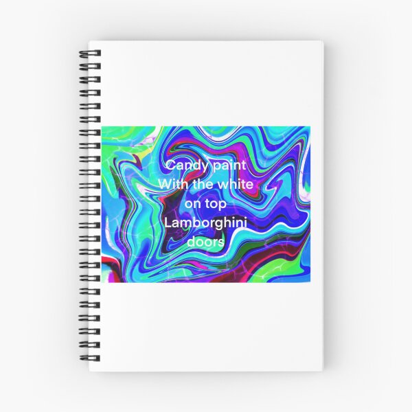 Item preview, candy paint lyrics redbubble    designed and sold by Lavellbrogdon.