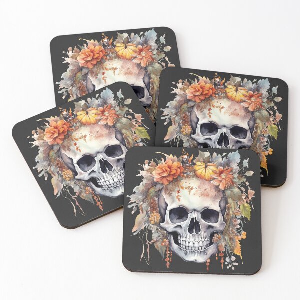 Item preview, Autumn Fairy Skull designed and sold by cryoxene.