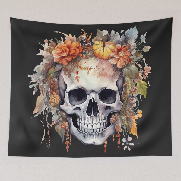 Item preview, Autumn Fairy Skull designed and sold by cryoxene.