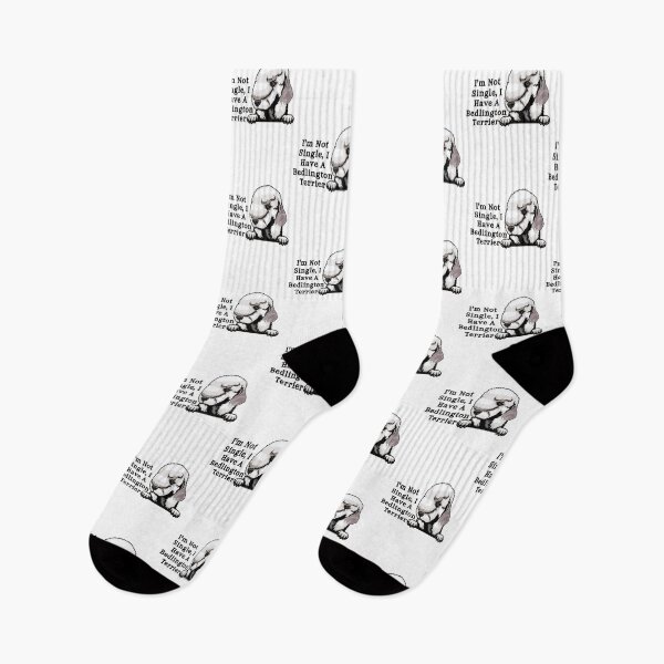 Item preview, I'm Not Single I Have A Bedlington Terrier designed and sold by TheAnimalZ00.