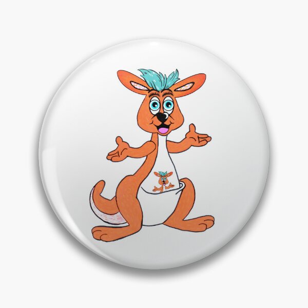 Item preview, Kanga & Rooby the Kangaroos from The Emu Family.  designed and sold by VibrantArtwork.