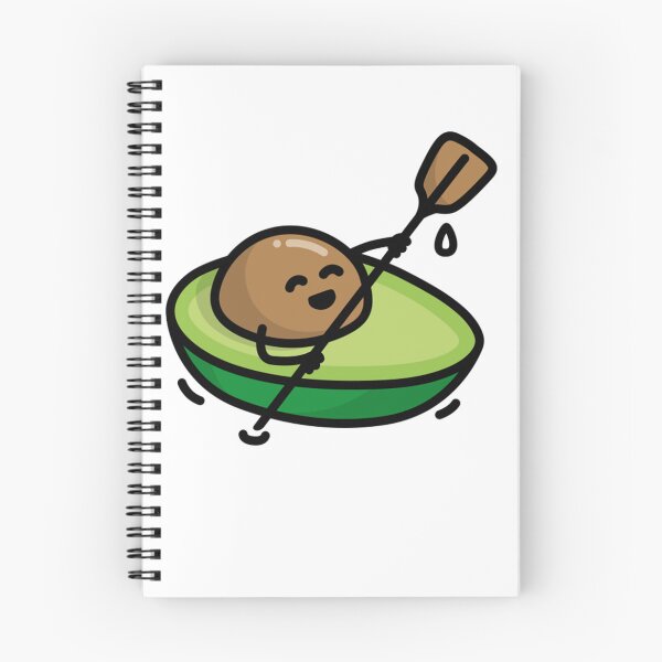 Item preview, Funny canoe, canoeing, avocado, pun, kayak, rowing designed and sold by KristinWyma.
