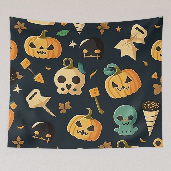 Item preview, Halloween Pattern designed and sold by UrbanChillz.