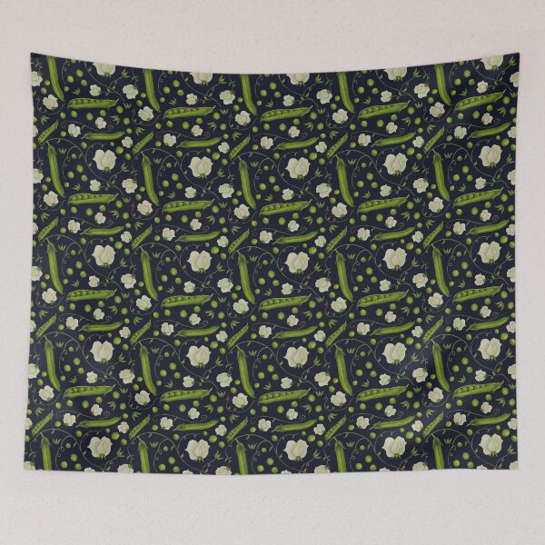 Item preview, Green peas pattern designed and sold by Jackies-art.