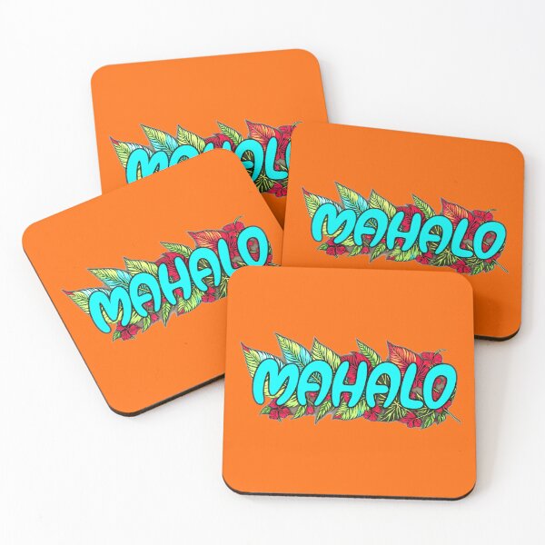Item preview,  Mahalo - Turquoise Letters designed and sold by BrightC.