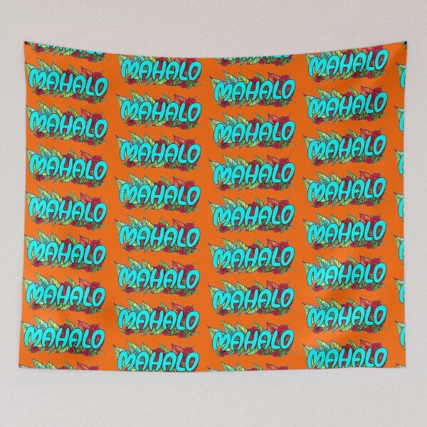 Item preview,  Mahalo - Turquoise Letters designed and sold by BrightC.