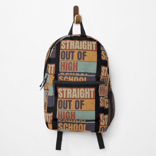 Item preview, Straight Out Of High School Funny Graduation Class Students designed and sold by GravitiTees.