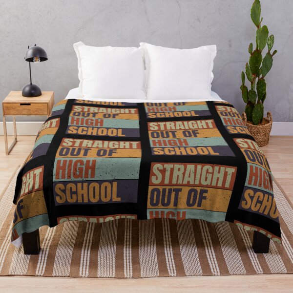 Item preview, Straight Out Of High School Funny Graduation Class Students designed and sold by GravitiTees.