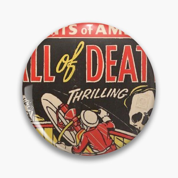Item preview, Retro Wall Of Death Poster designed and sold by DukeGroovy.