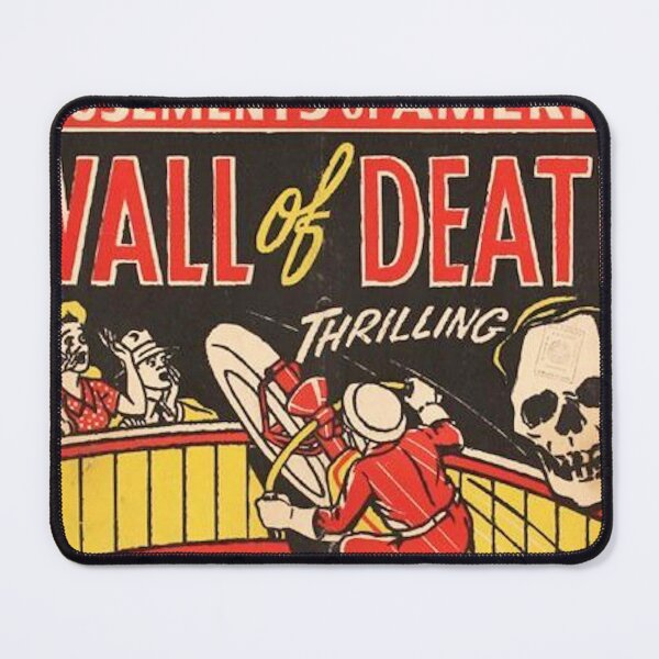 Item preview, Retro Wall Of Death Poster designed and sold by DukeGroovy.