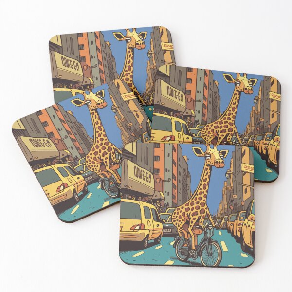 Item preview, Giraffe in traffic designed and sold by randynash.