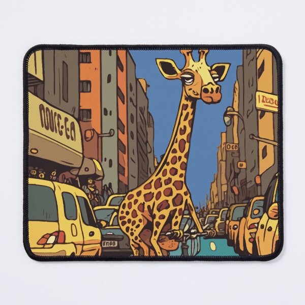 Item preview, Giraffe in traffic designed and sold by randynash.