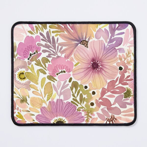 Item preview, Boho Floral Bunch Pattern Design Rainbow designed and sold by WildFlowerWC.