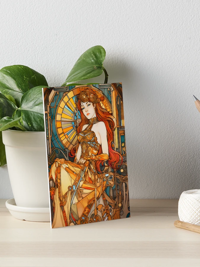 Art Nouveau Stained Glass Steampunk