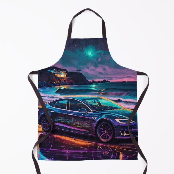 Item preview, Impressionistic Bioluminescence 2014 Tesla Model S P85D designed and sold by Nathan Engquist.