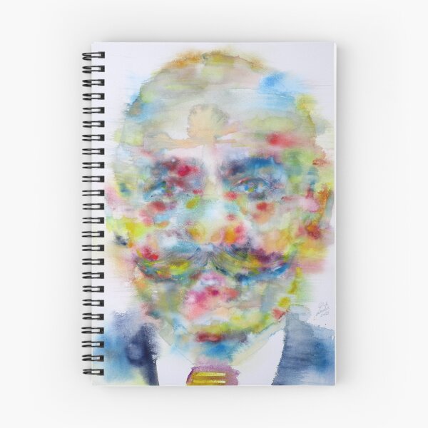 Item preview, GEORGE GURDJIEFF - watercolor portrait designed and sold by lautir.