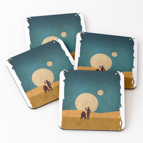 Item preview, Droids In The Dunes Greeting Card designed and sold by BrockMaggio.